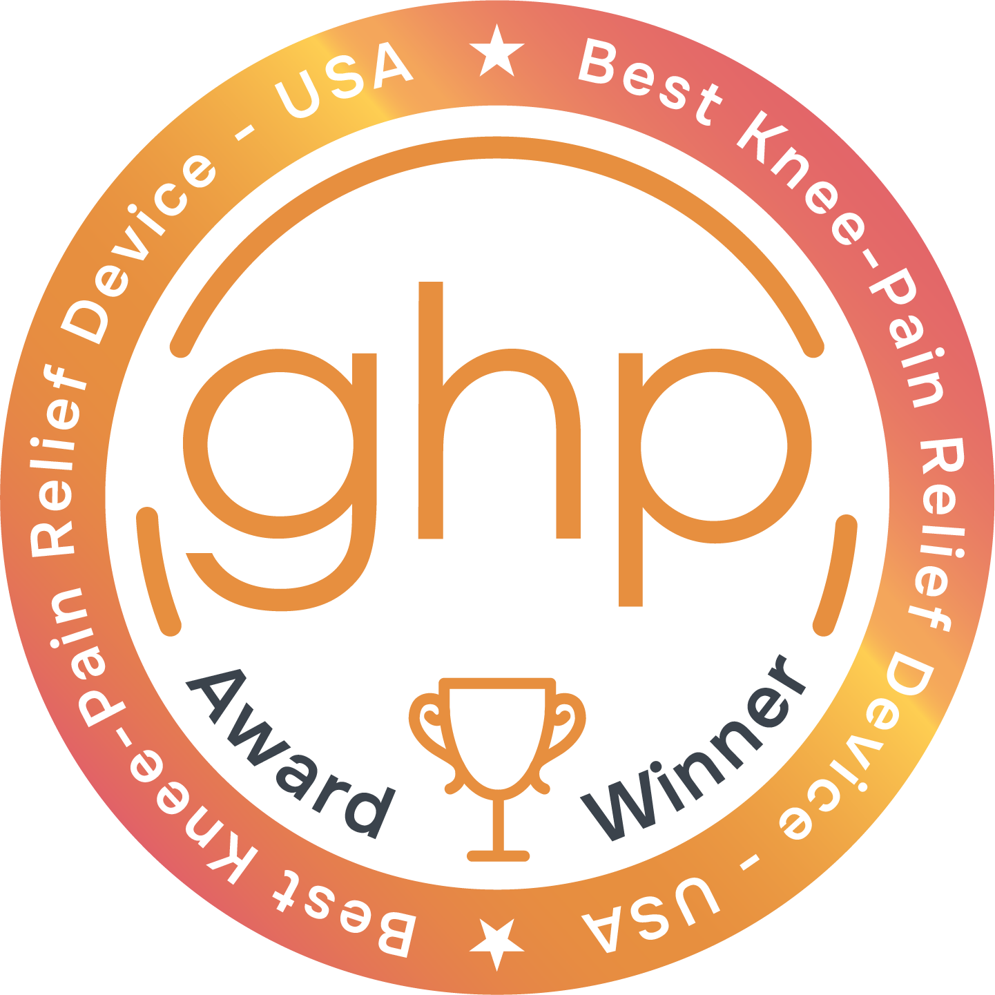 GHP Best Knee-Pain Relief Device USA award winner