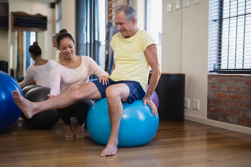 Physical therapy for knee pain